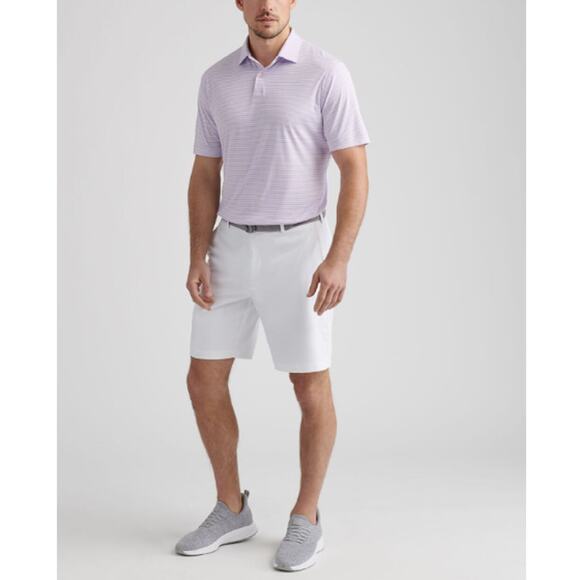 Peter Millar Men's White Salem Performance Classic Shorts Size 38 - Picture 1 of 7